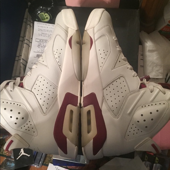 Jordan 6 “maroon” 2015 ⚠️NFS⚠️ - Picture 3 of 6
